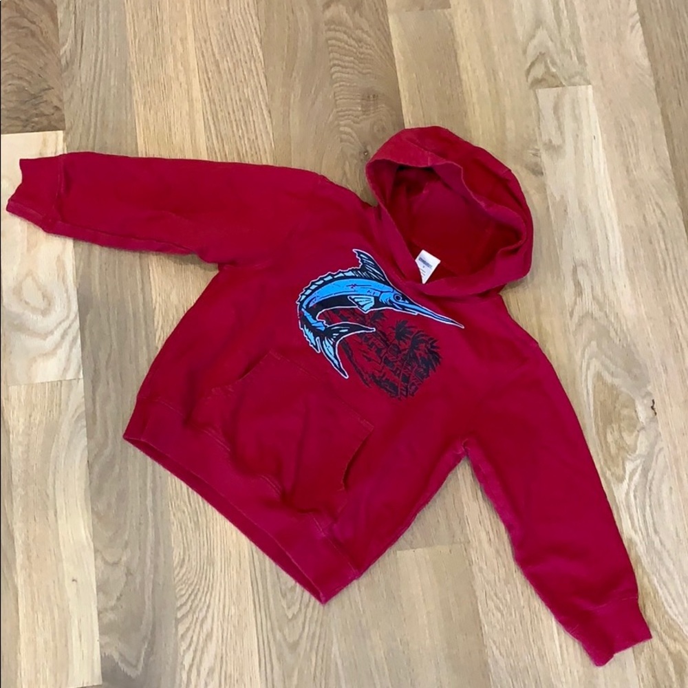💙 2 for $10 💙 Gymboree red French terry hoodie